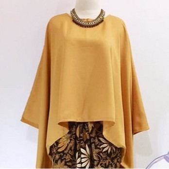 Baju Atasan Wanita Polos Blouse Kondangan Model Kelelawar Blus Pesta Wisuda Pernikahan Tunangan Polo