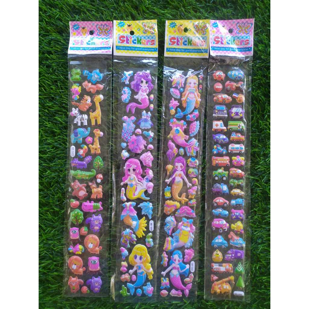 

Stiker Timbul Karakter Lucu Panjang YB-0473