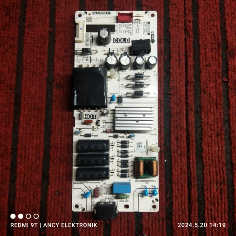 PSU POWER SUPPLY TV TCL ANDROID 50A30
