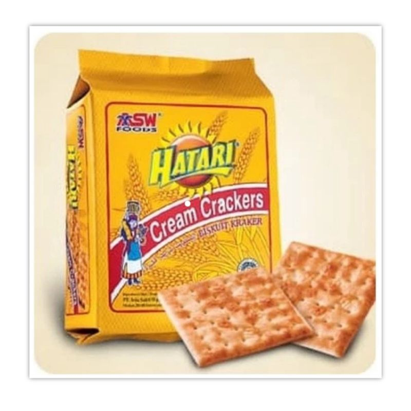 

Asw Hatari Cream Crackers 245 gr Biskuit