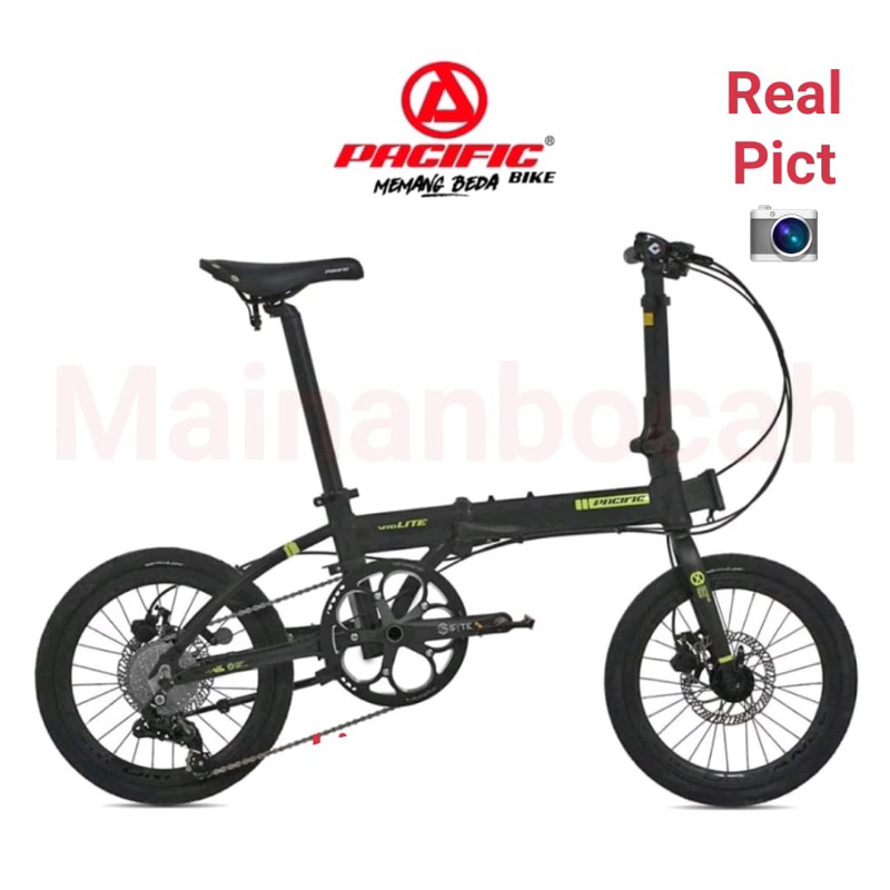 [BONUS BELL] TERMURAH Sepeda lipat 16 Pacific Vitolite sepeda lipat 16 vito lite