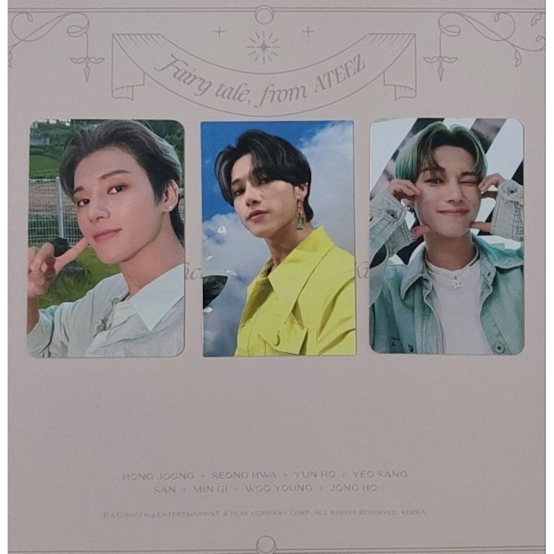 ateez zero fever epilogue part 2 3 mmt everline wooyoung photocard chicago newyork los angeles makes