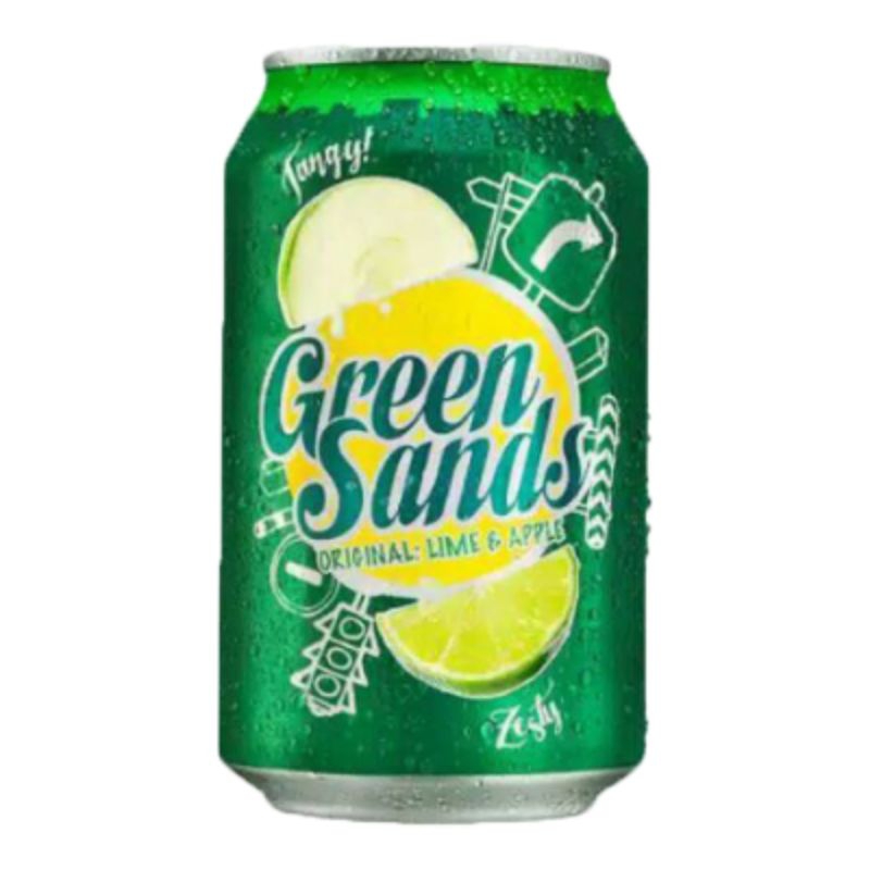 

Green Sands Minuman Karbonasi Lime & Apple Kaleng 330 ml