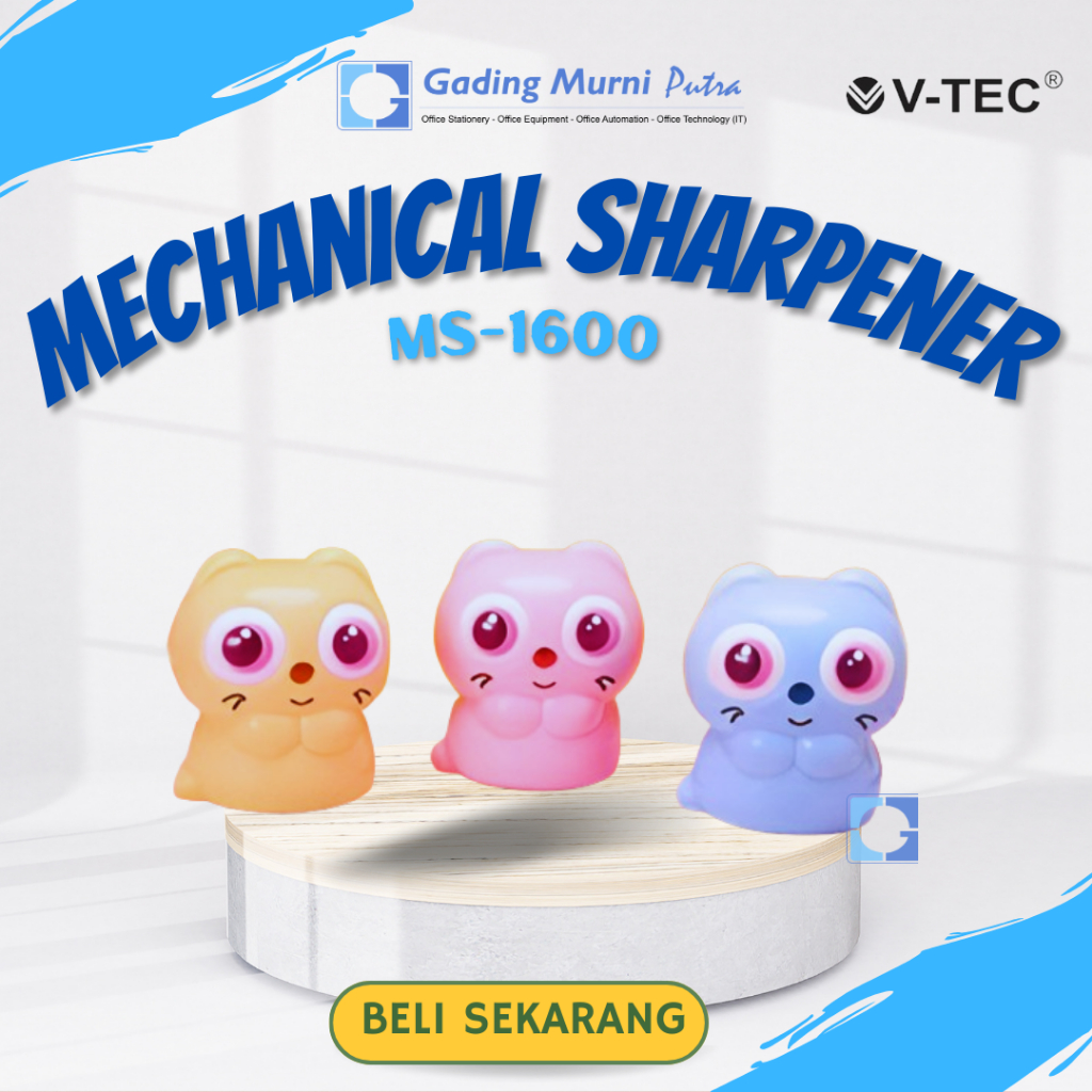 

V-TEC SHARPENER RAUTAN MEJA PENSIL MS-1600