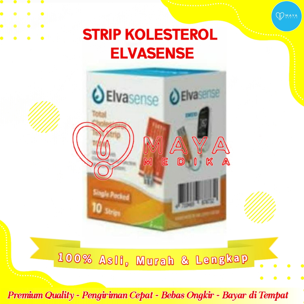 Elvasense Strip Kolesterol