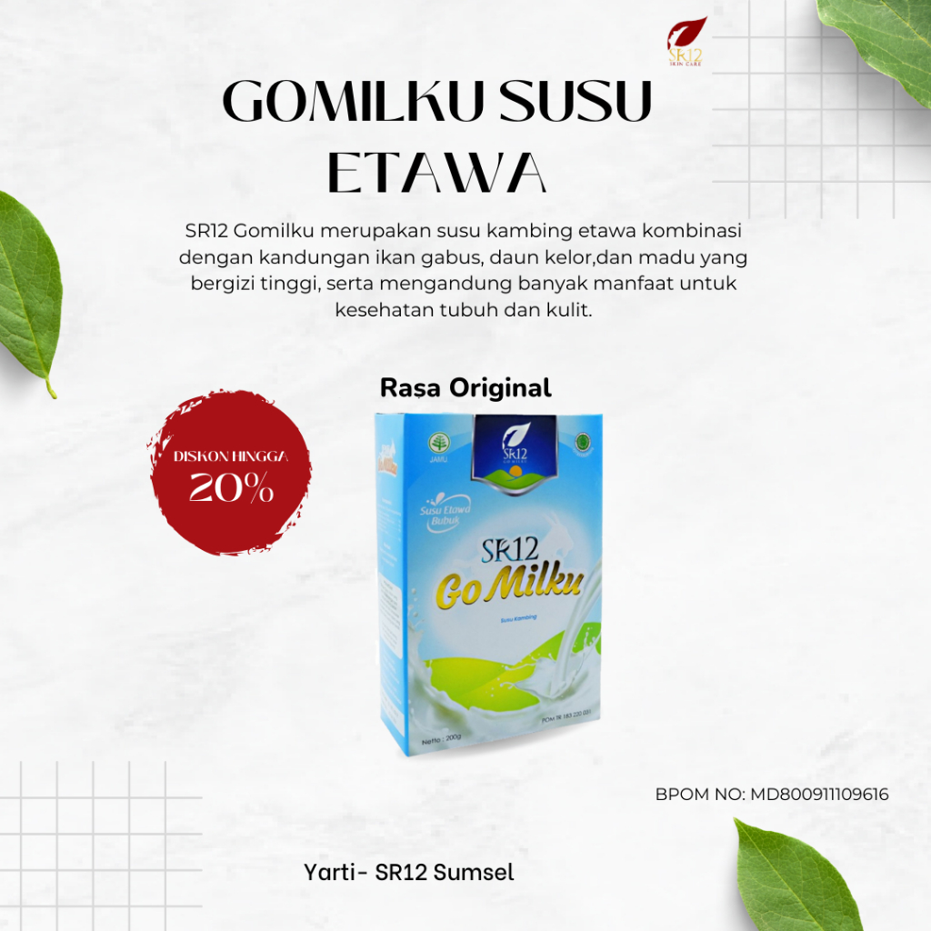 

SUSU KAMBING ETAWA GOMILKU SR12
