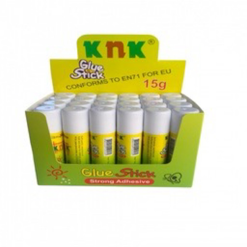 

GLUE STICK 15GR KNK LEM KERTAS LEM STIK
