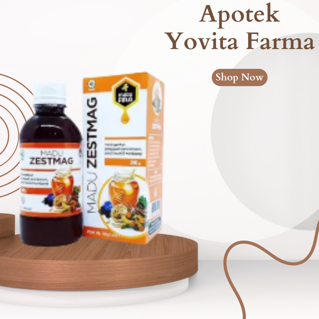 

Madu Zestmag 280 gram botol