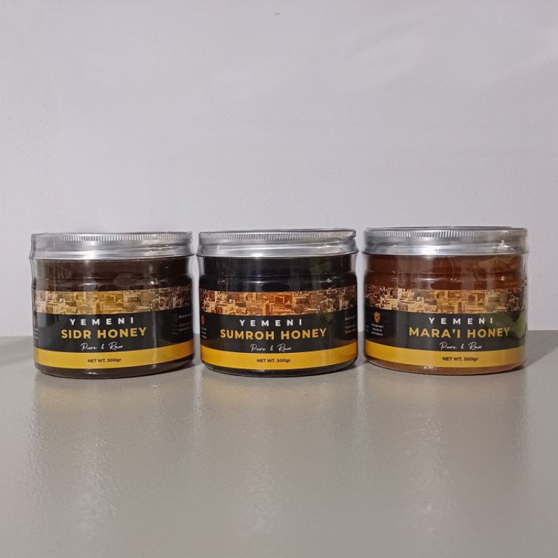 

Ay00! 500 gr Madu Yaman Sidr Baghiyah Madu Marai /Marai Madu Sumroh High Quality Yemeni Honey