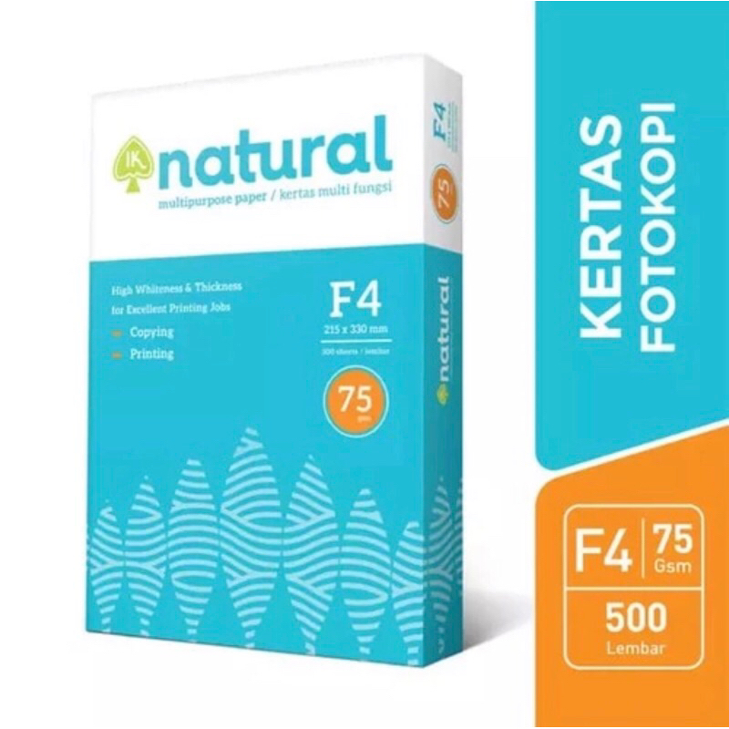 

Kertas HVS Natural F4 75 Gsm