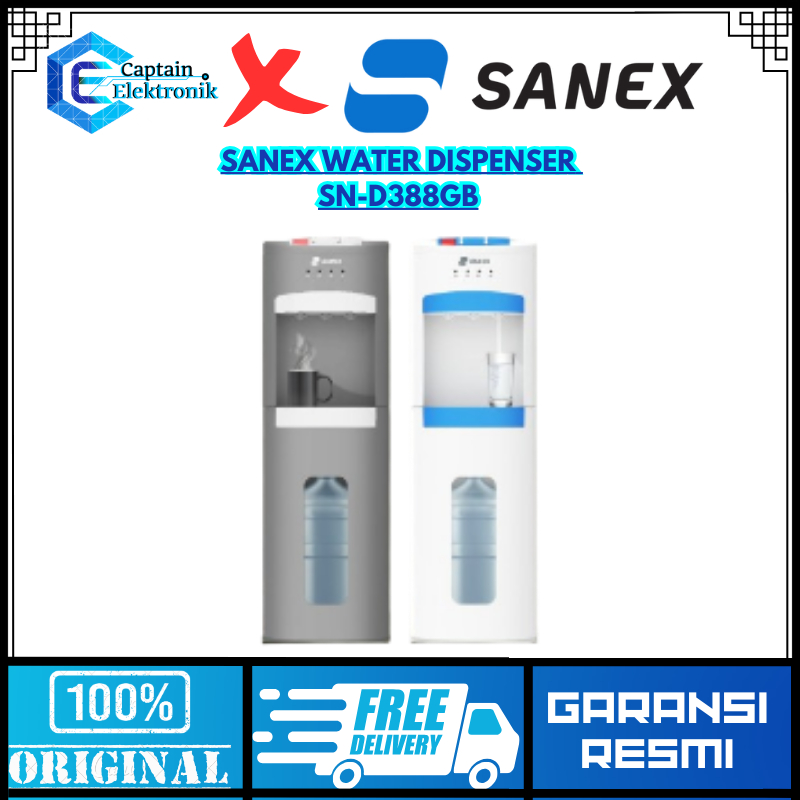 Sanex Water Dispenser SN-D388 GB Galon Bawah SND388 GB Original