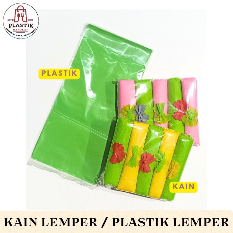 PLASTIK LEMPER / KAIN LEMPER / PLASTIK HIJAU / LEMPER