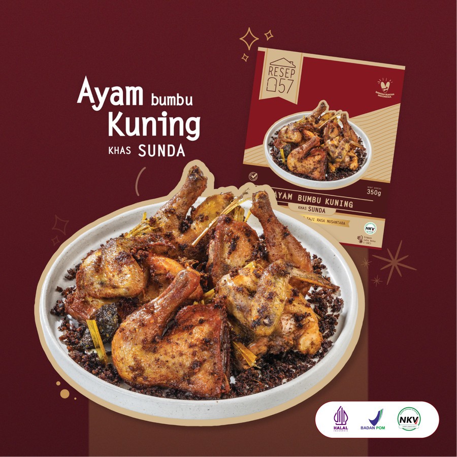 

AYAM UNGKEP/BUMBU KUNING FROZEN RESEP57