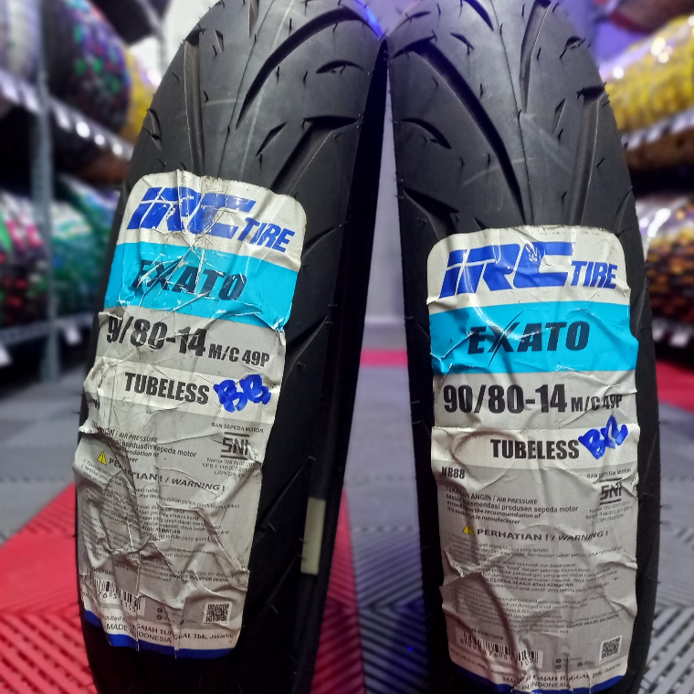 IRC EXATO NR88 90/80-14 Ban Motor Matic Ring 14 Tubeless