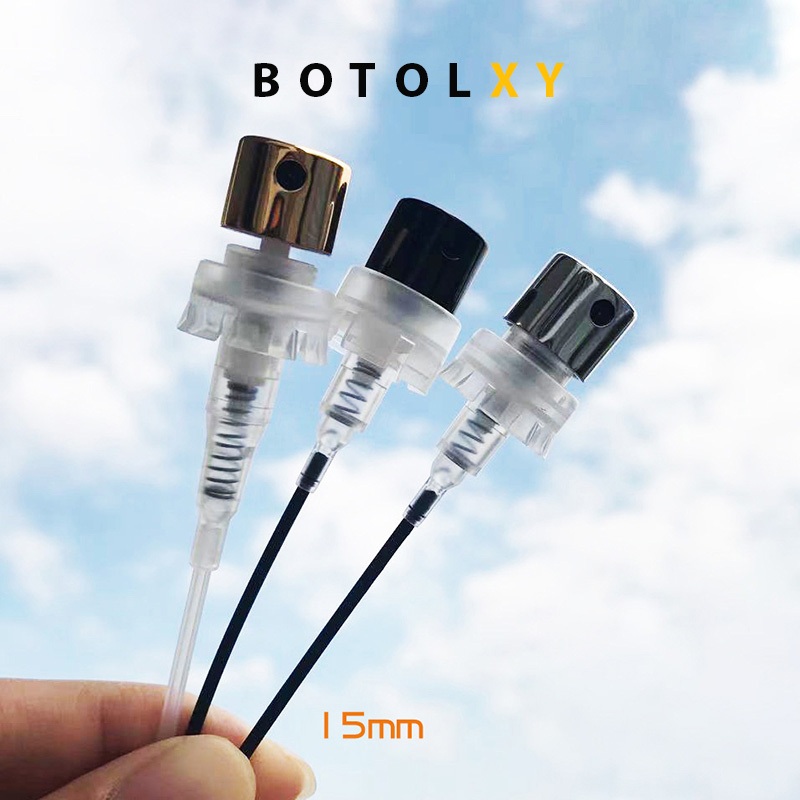 Tutup Botol Parfum Ring Neck 15mm Easy Pump Spray Hand Press - Ring Spray Metal