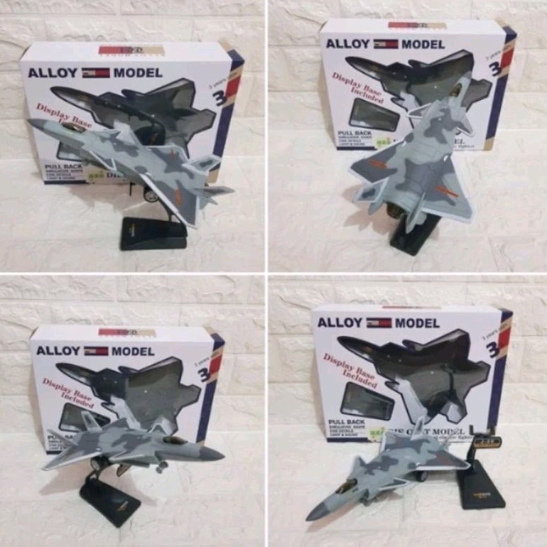 Mainan Diecast Pesawat tempur / Plane jet