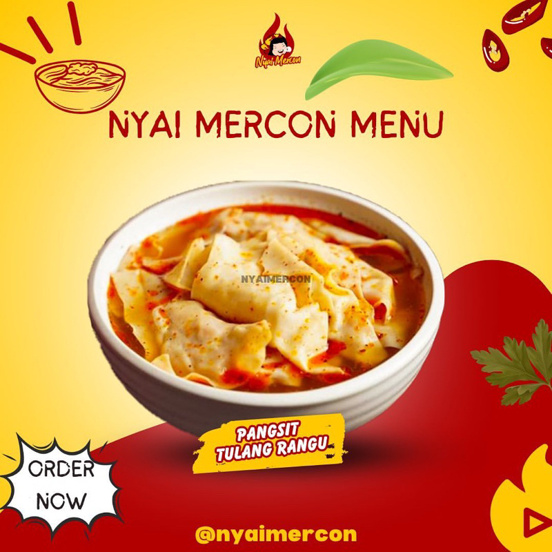 

Pangsit Tulang Rangu Ayam Keju by Nyai Mercon