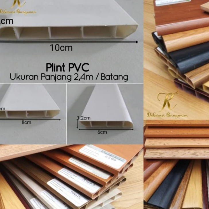 Penjualan TerbaikCOD PLINT LANTAI PVC  LIST PLANK PVC PLINTLISPLANK PVC LIST DINDING  LISPLANG  PLIN