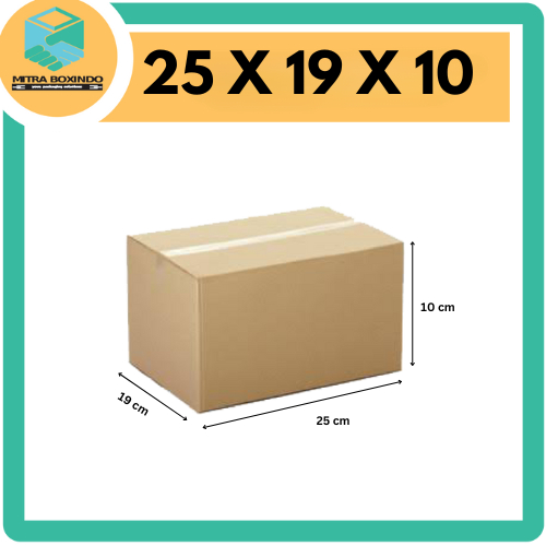 

KARDUS 25X19X10 BARU DAN TEBAL