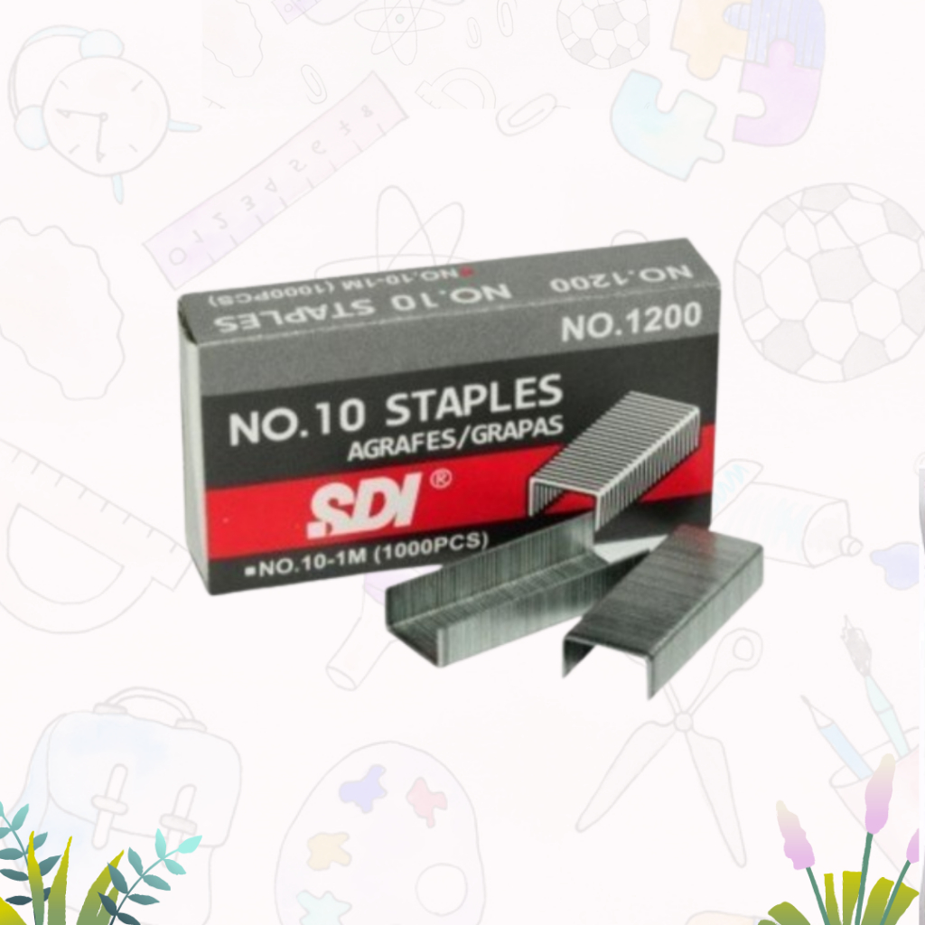 

Isi Staples SDI NO. 10 1200/ Isi Staples NO 10/ Isi Staples SDI Kecil (Dus Kecil)