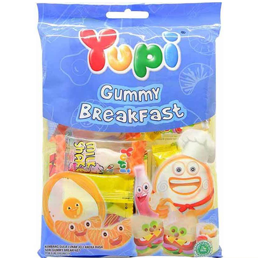 

YUPI Candy Gummy Breakfast 95gr