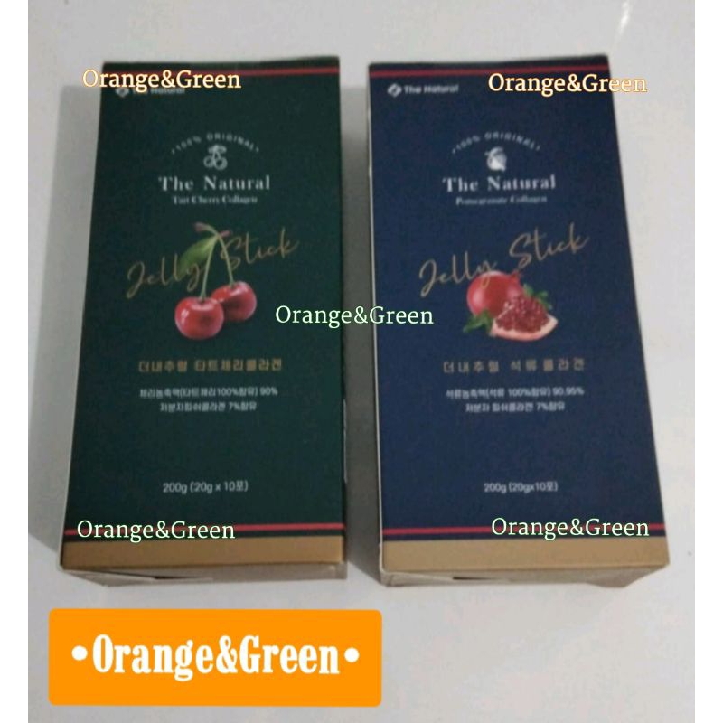 THE NATURAL POMEGRANATE/CHERRY COLLAGEN JELLY STICK