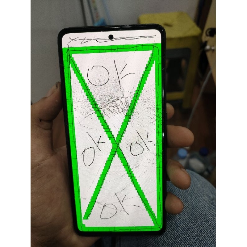 LCD SAMSUNG A52 5G ORIGINAL COPOTAN MINUS RETAK GLASS