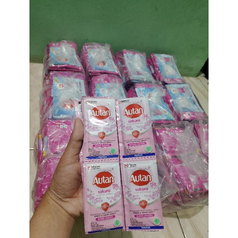Autan Lotion Anti Nyamuk Sachet Sakura