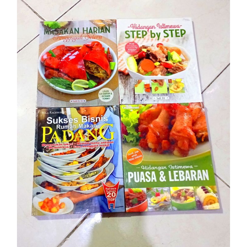 Buku MASAKAN / RESEP MASAKAN / RESEP MASAKAN SEDAP Original Tebal