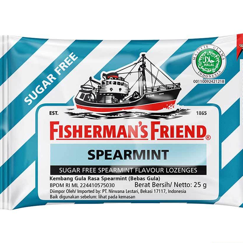 

FISHERMAN's Candy Sugar Free Spearmint 25gr