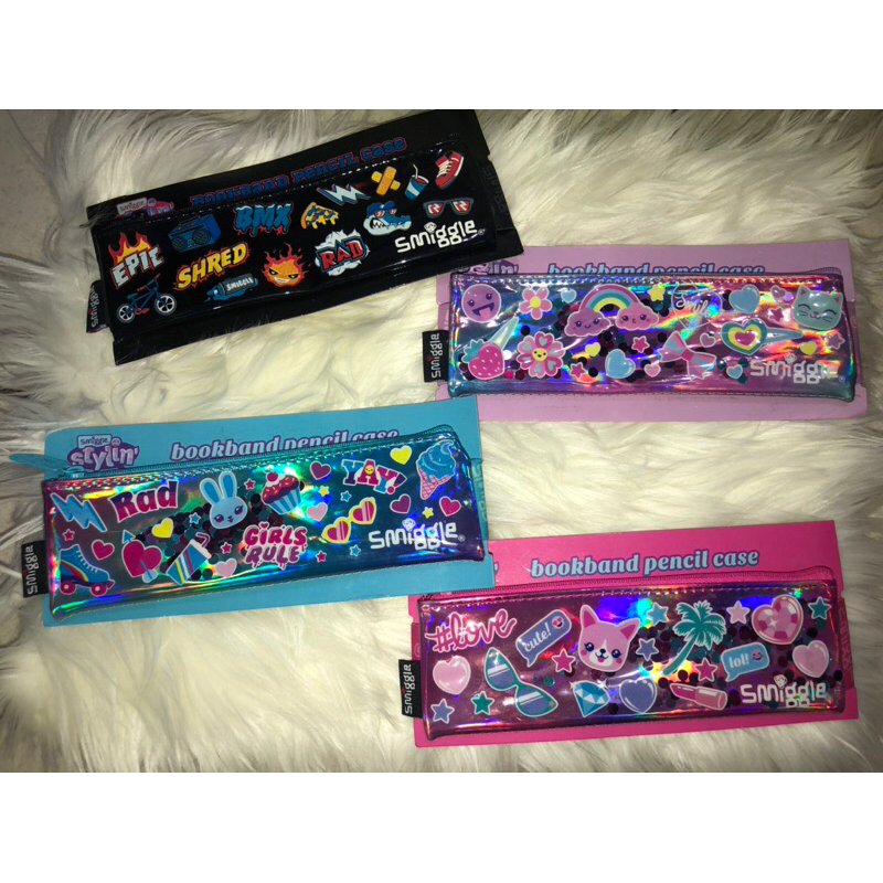 

Smiggle bookband pencil case A4