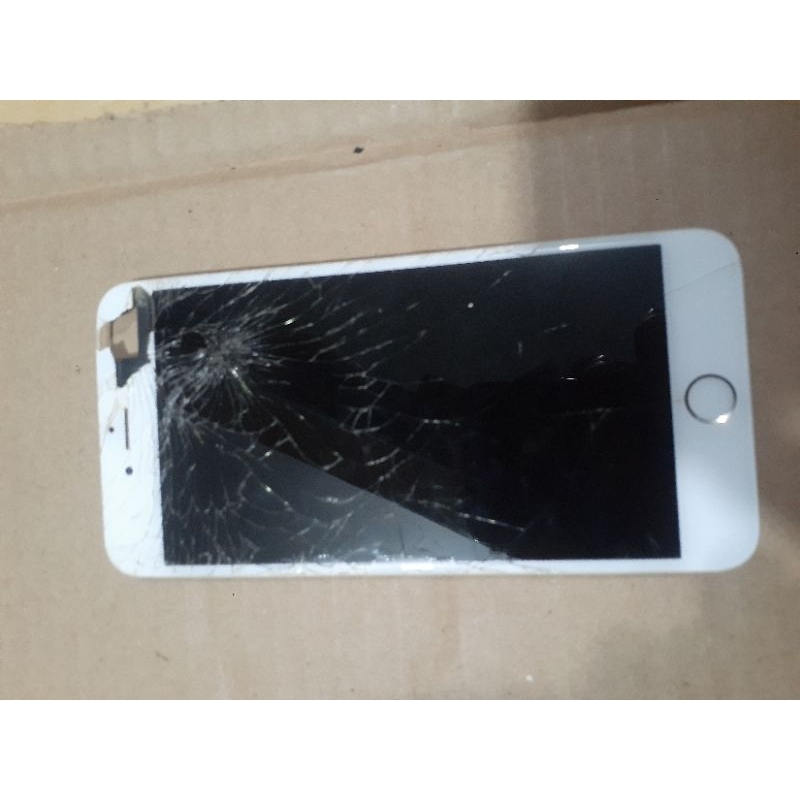 lcd tc retak hp Ipone 6 Plus A1524 minus tc retak lcd ori cabutan