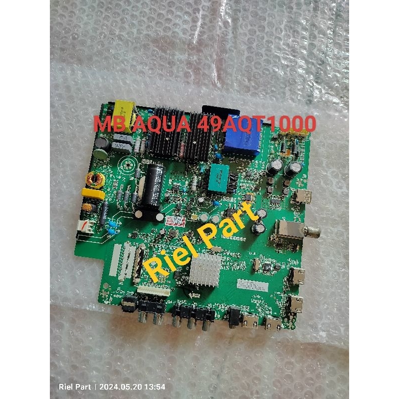 MB - MAINBOARD - MOBO - MODULE - MOTHERBOARD - MESIN TV LED AQUA LE49AQT1000U - LE49AQT1000 - LE 49A