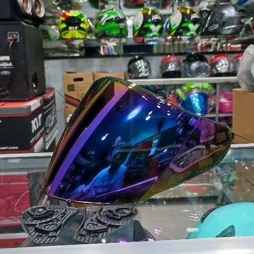Kaca flat visor DYR mudel kyoto / flat visor kyt Venom open pnp dyr helmet / dyr osaka gratis rachet