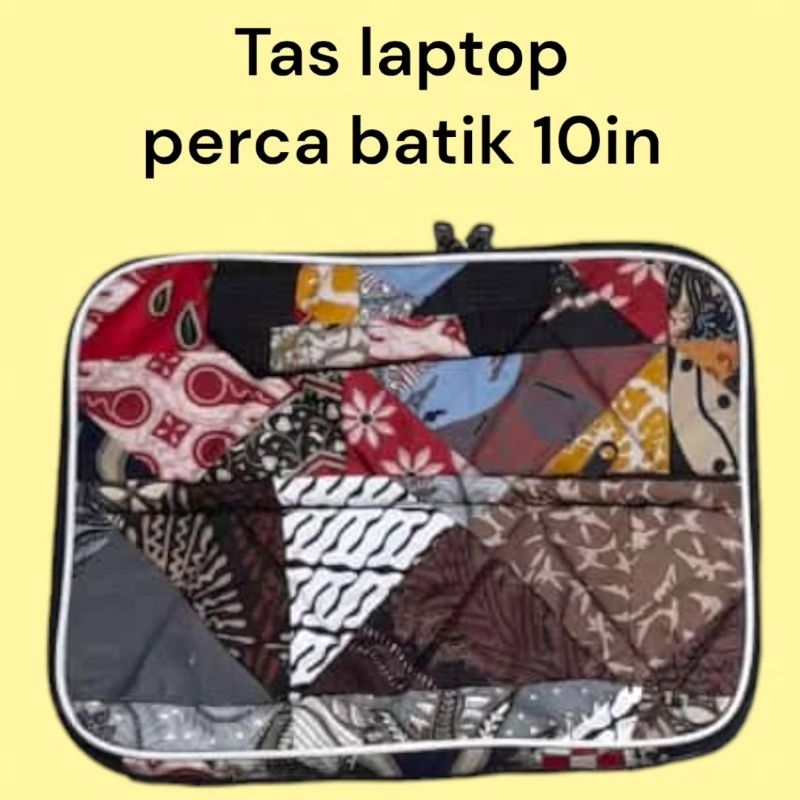 tas laptop perca batik