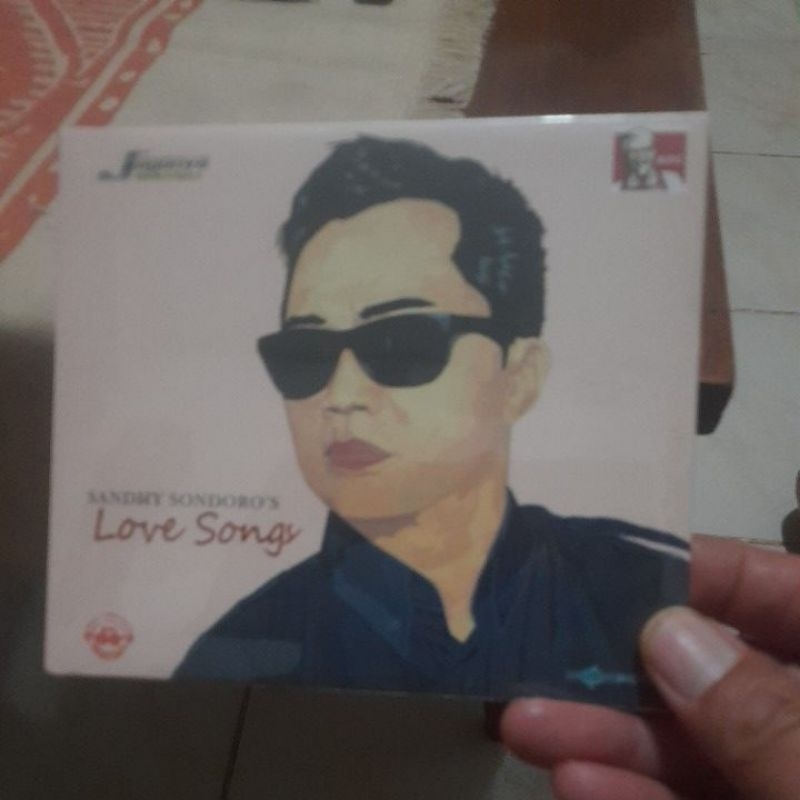 cd musik original keluaran kfc sandhy sondoro's love songs (CD232)