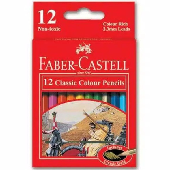 

Harga Termurah Pensil Warna Faber Castell 12 Classic Pendek