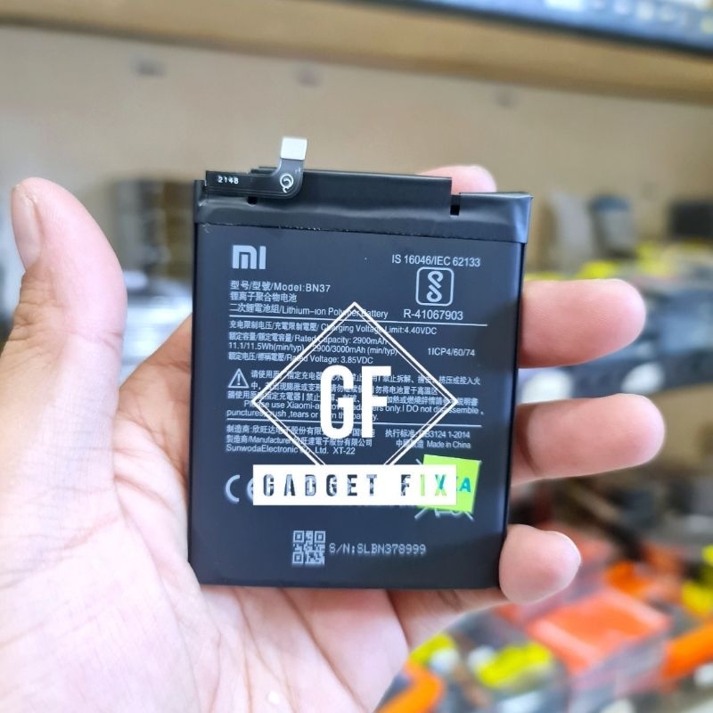 Baterai Batre Xiaomi BN37 Original HP Xiaomi Redmi 6 / Redmi 6A Battery Batrei Tanam Xiomi Redmi 6 6