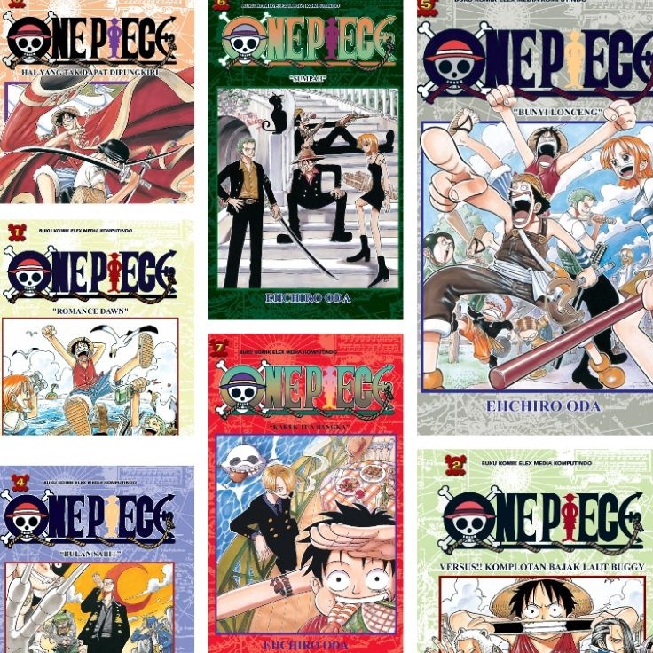Sekarang Ada  KOMIK SERI  CABUTAN One Piece Segel 185