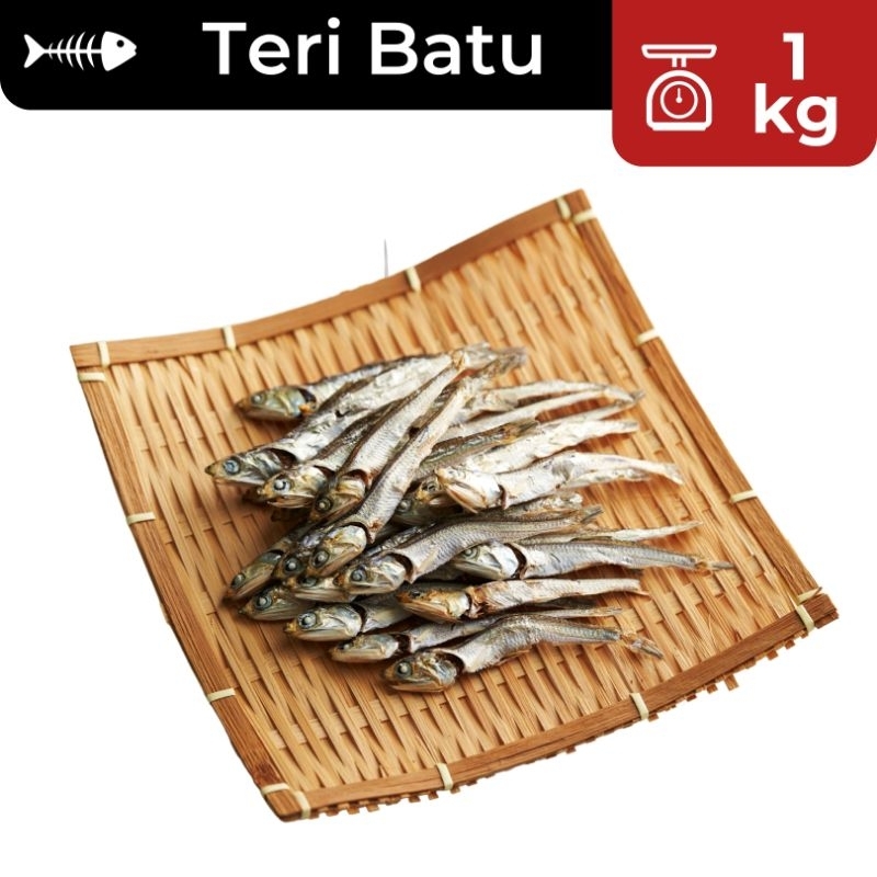 

1kg Teri Batu SUPER / Bilis / Ikan Asin Teri Hitam / Ikan Asin Murah / Ikan Asin Enak