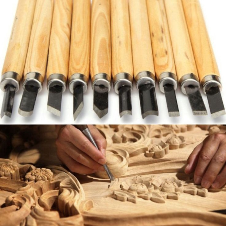 

Spesial Hari Ini Set Pisau Ukir 1 in 1 Alat Pahat Kayu Wood Carving Knife