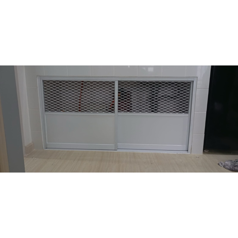 Pintu Bawah Meja dapur aluminium (ukuran custom)