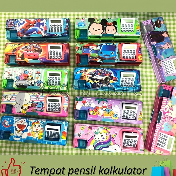 

Serba Murah kotak Pensil Magnet Kalkulator Tempat Pensil