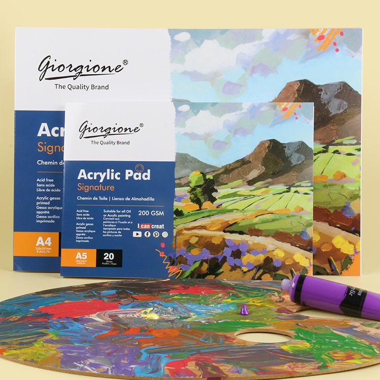 

Borong Produk Giorgione Canvas Sketchbook Acrylic Oil Paint Pad Book Buku Gambar Kanvas Lukis Cat Minyak Akrilik A4A5 GAC2
