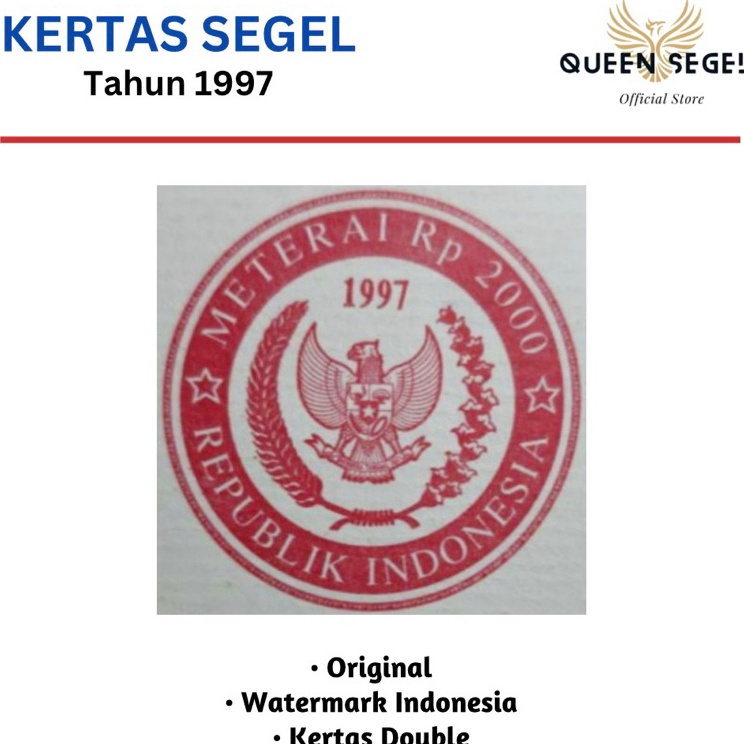 

Produk Favorit Kertas Segel Tahun 1997 Double Slide Asli Original