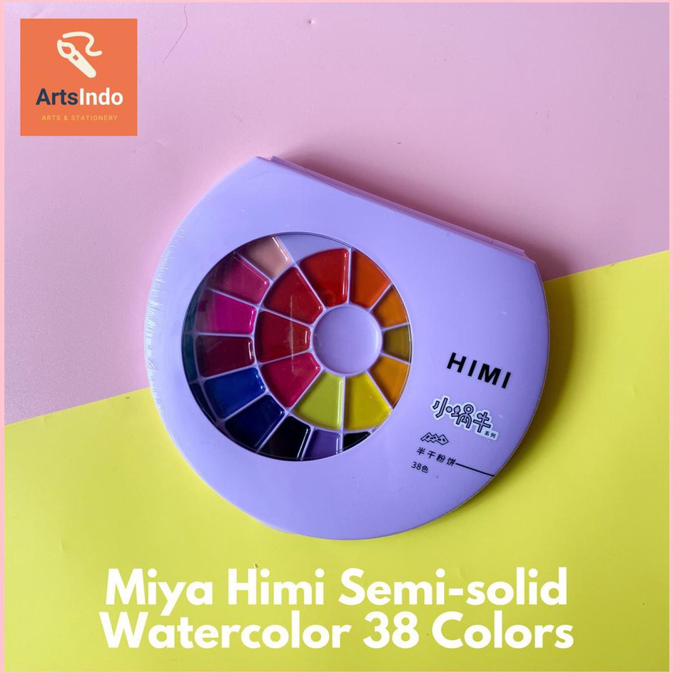 

Garansi Terpercaya Miya Himi Semi Solid Watercolor 38 Colors