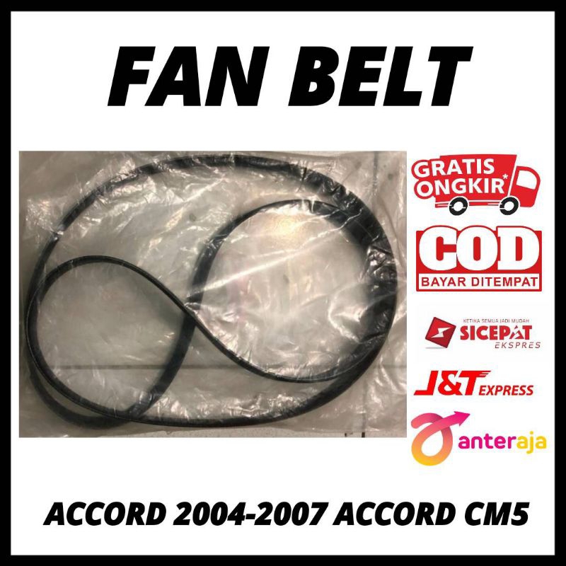 Fan / Van Belt Accord 2004 2005 2006 2007, Accord CM5