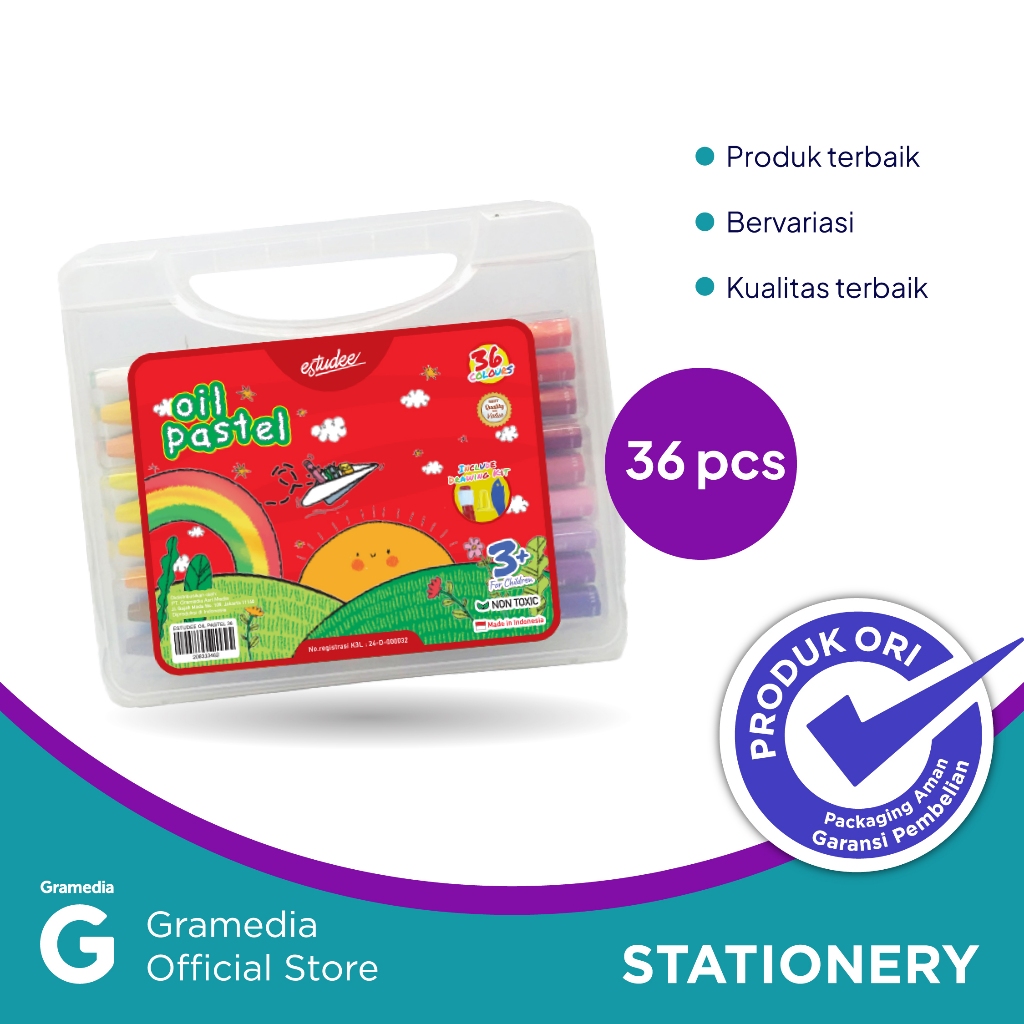 

Gramedia Makassar - Estudee Oil Pastel 36