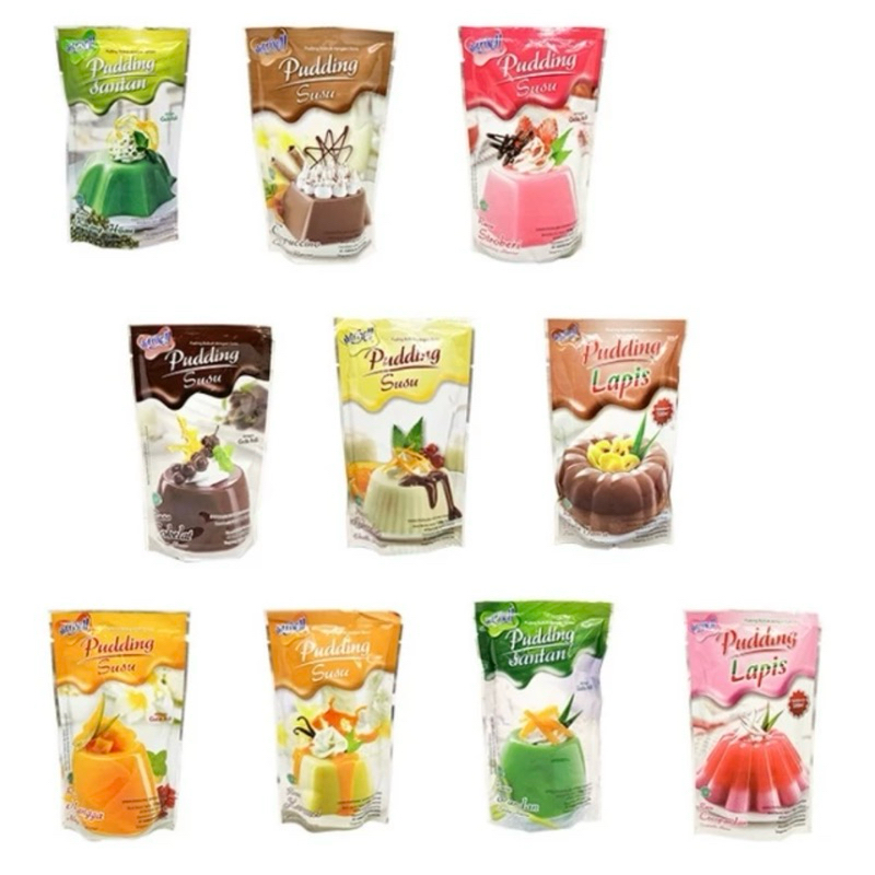 

Pudding susu Nutrijell