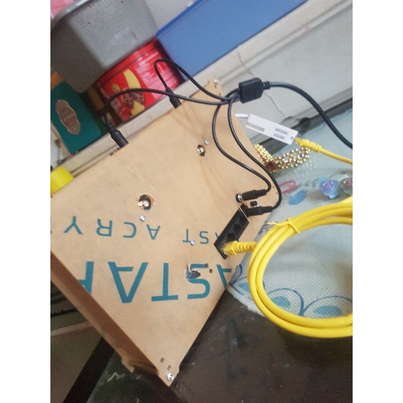 Case Akrilik Untuk STB HG680P + Orbit Max + Tenda AC 7